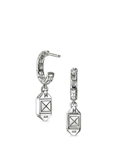 Diamant argint veritabil cercei John Hardy