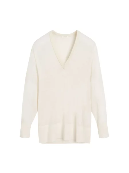 Sweter By Malene Birger wełniany biały