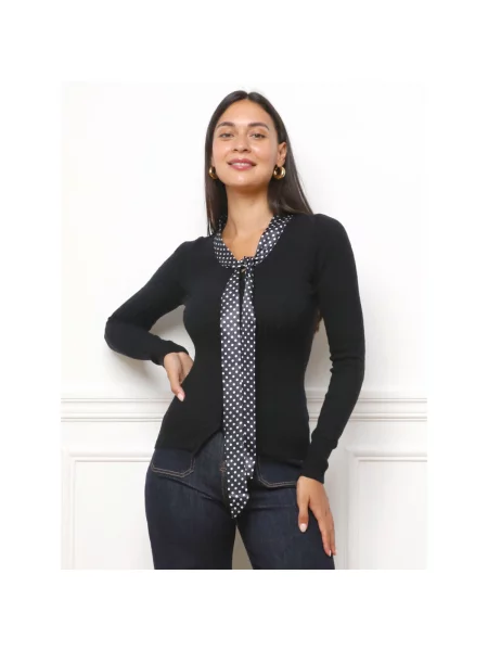 Pulover La Modeuse negru