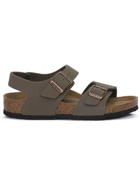 Pantofi Birkenstock cu strasuri maro