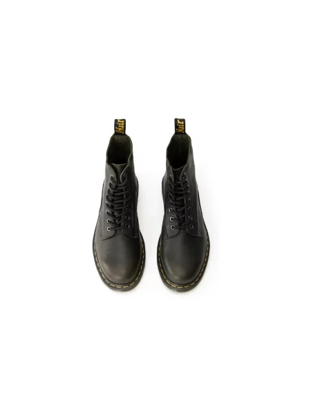 Šněrovací kotníkové boty Dr. Martens zelené