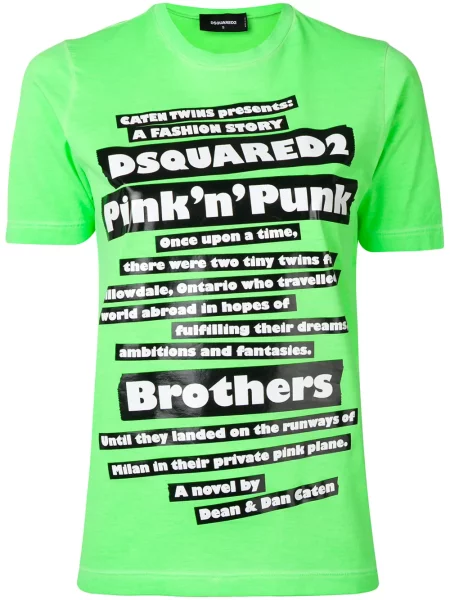 Tricou Dsquared2 verde