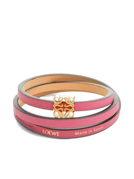 Brăţară Loewe din piele roz