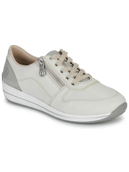 Pantofi Rieker alb
