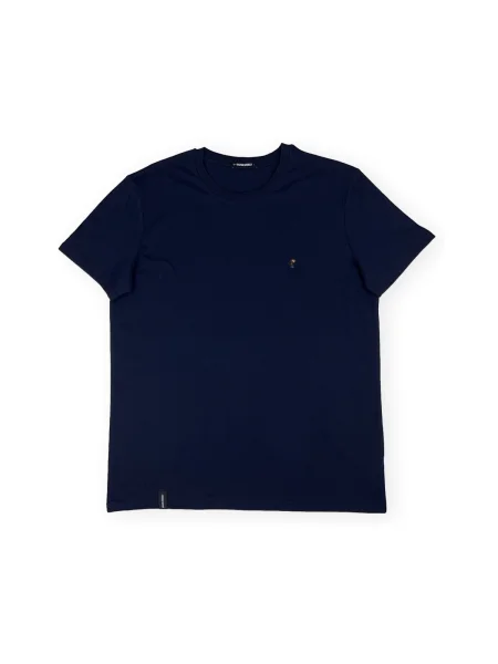 Tricou Organic Monkey albastru