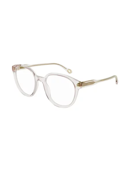 Ochelari de soare ovali Chloé Eyewear roz