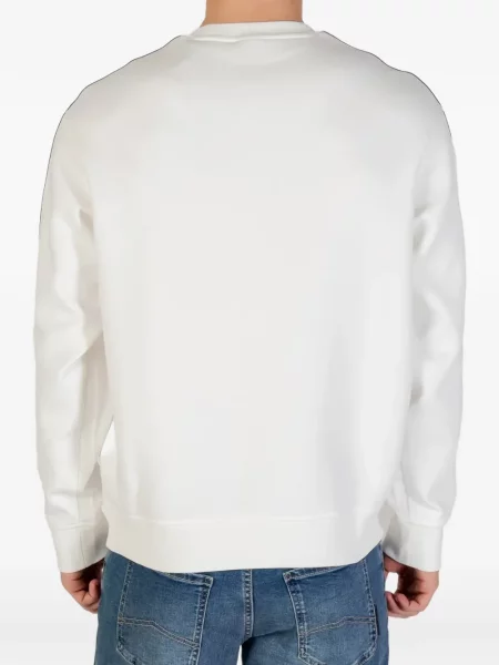 Hanorac Armani Exchange cu dungi alb