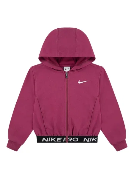 Bluza z kapturem dziecięca Nike różowa