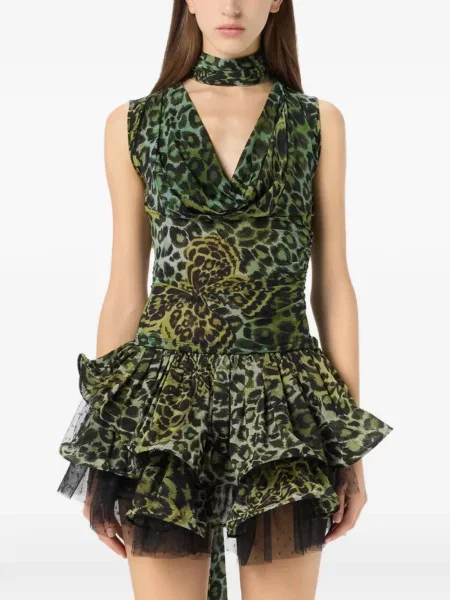 Top Blumarine verde