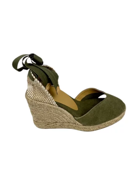 Espadryle Castaner zielone