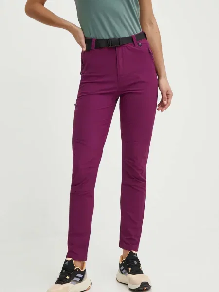 Pantaloni Viking alergare violet