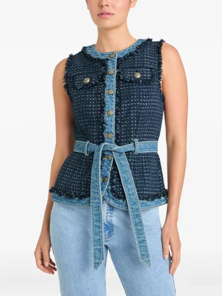 Kamizelka Cinq A Sept niebieska