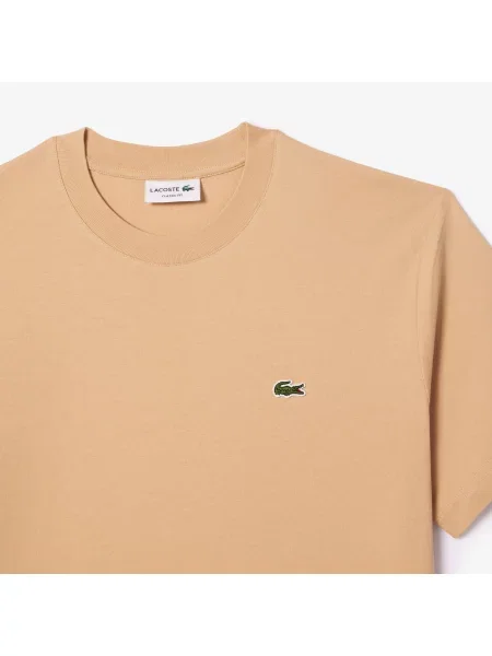 Lacoste футболка чоловіча Classic fit коричнева