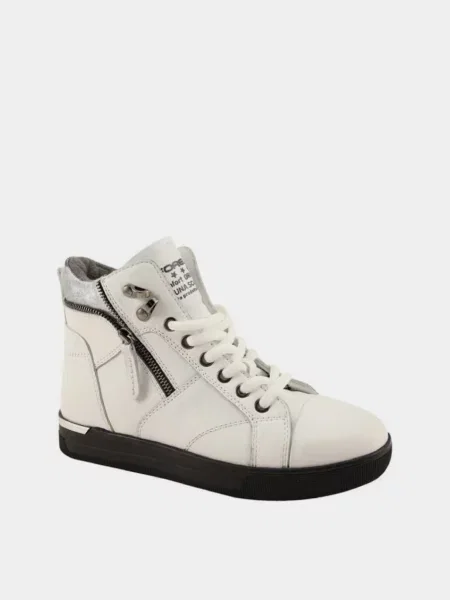 Кожаные ботинки Forelli белые