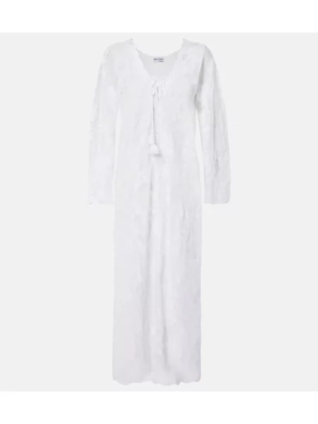 Rochie Juliet Dunn transparente alb