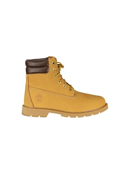 Buty do kostki Timberland skórzane beżowe
