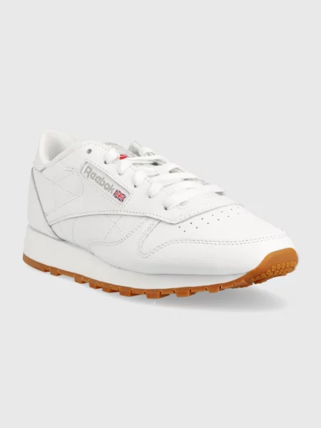 Sneakerși Reebok Classic din piele clasici alb