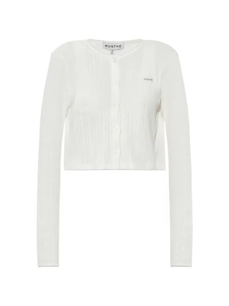 Cardigan Munthe tricotate alb