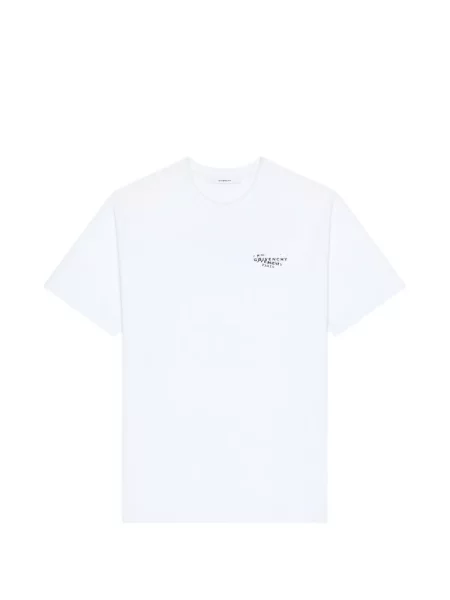 Tricou Givenchy cu imagine alb