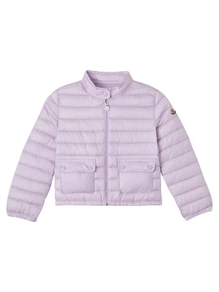 Gyerek pehelydzseki Moncler Enfant rózsaszín