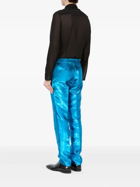 Панталон Mm6 Maison Margiela синьо