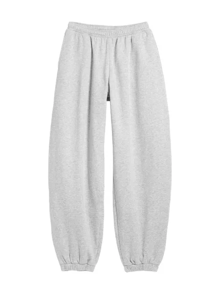 WEEKDAY Pantaloni Lotte deschis gri