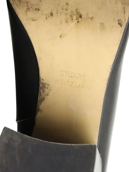 Botine Stuart Weitzman din piele negru
