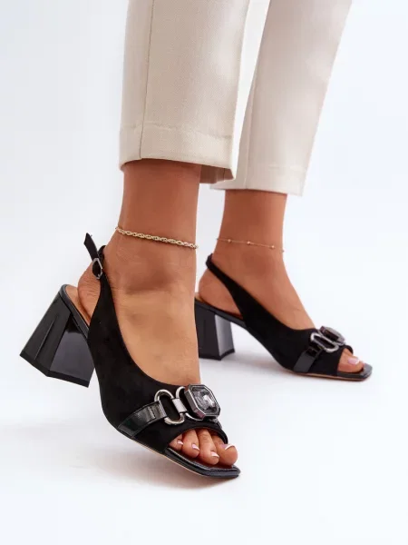 Sandale S. Barski negru