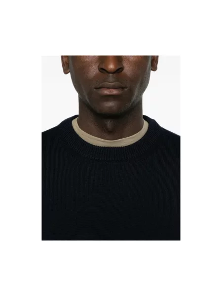 Sweter La Fileria niebieski
