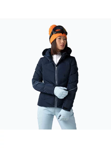 Дамско скиорско яке Rossignol Staci Pearly dark navy синьо