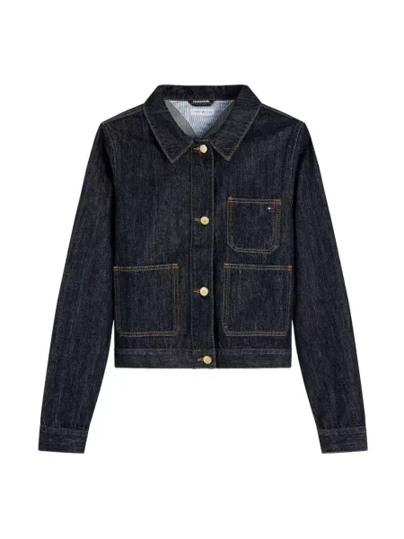 Kurtka Tommy Hilfiger niebieska