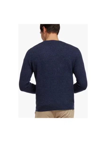 Sweter Brooks Brothers z kaszmiru niebieski
