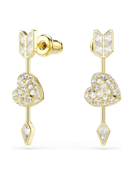 Kolczyki Swarovski żółte