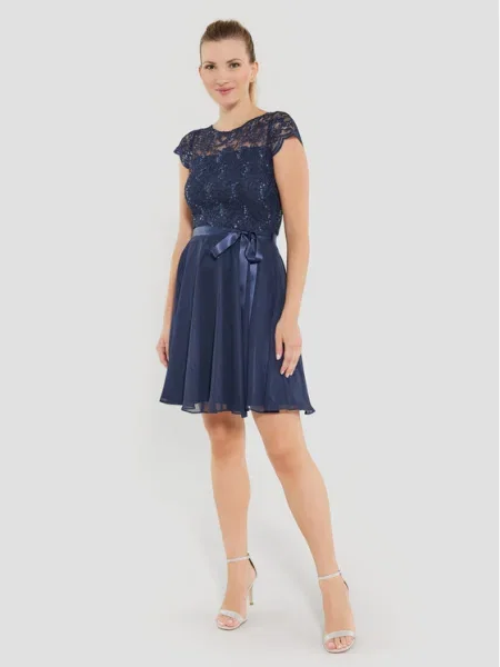 Swing Rochie cocktail Bleumarin albastru