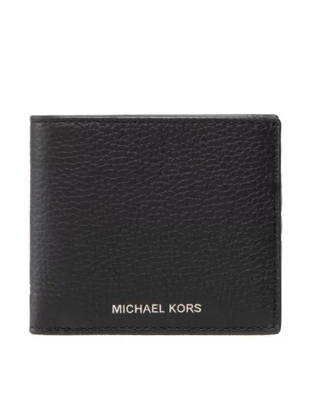 Piniginė MICHAEL Michael Kors Hudson juoda