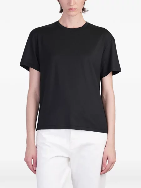 Tricou Toteme cu decolteu rotund negru