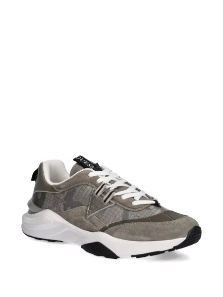 Sneakerși Guess cu model camuflaj gri