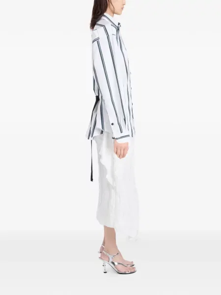 Cămașă Proenza Schouler cu dungi alb
