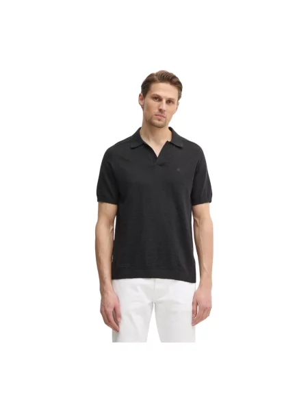 Koszulka polo Calvin Klein czarna