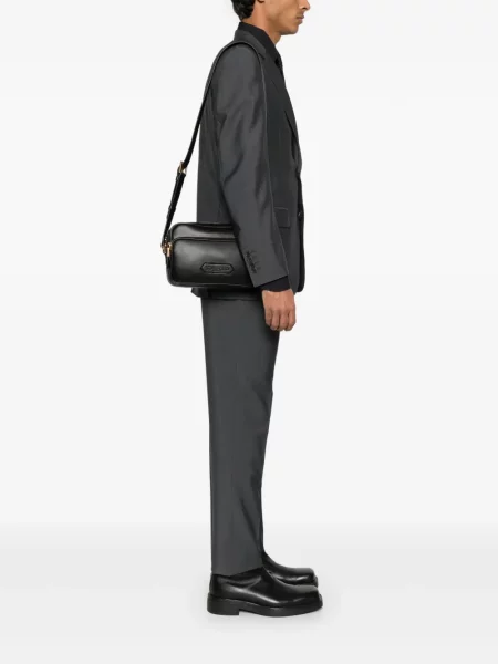 Geantă crossbody Tom Ford din piele negru