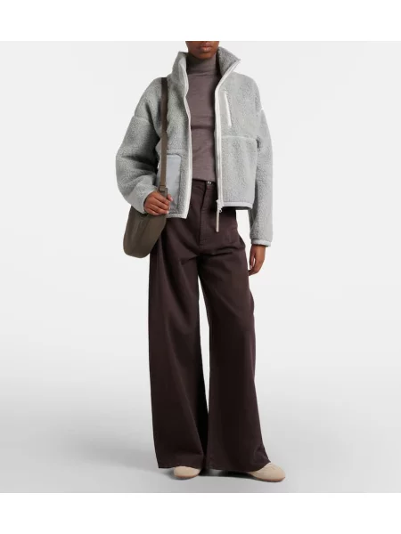 Geacă Canada Goose de lână gri