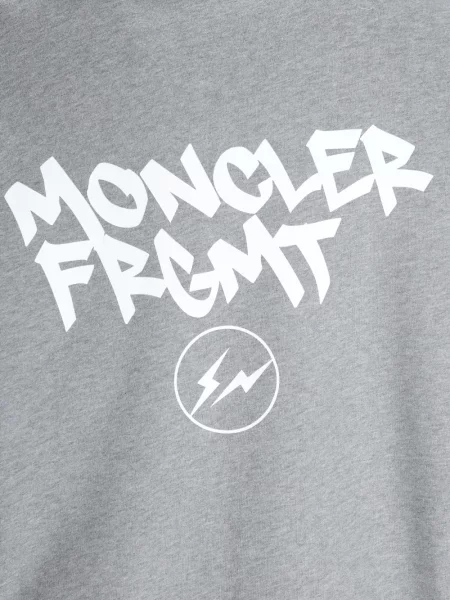 Hanorac cu glugă Moncler gri
