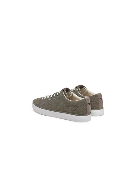 Tommy Hilfiger Tenis superge Th Hi Vulc Low Core Chambray siva