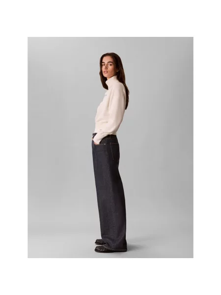 Rolák Calvin Klein Jeans s autogramom béžová