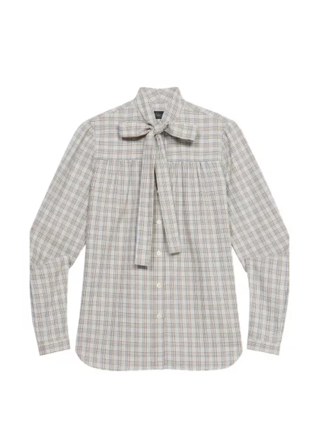 Cămașă Brooks Brothers în carouri gri