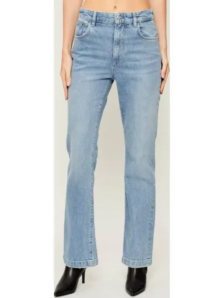 BOSS BLACK Blugi LYRIS | flare fit negru