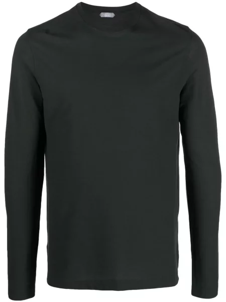 Tricou Zanone lung verde