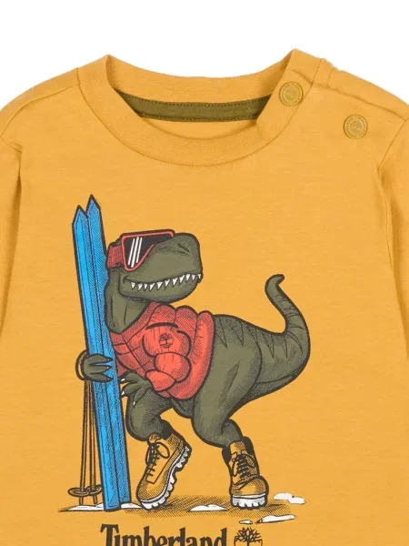 Tricou copii Timberland galben