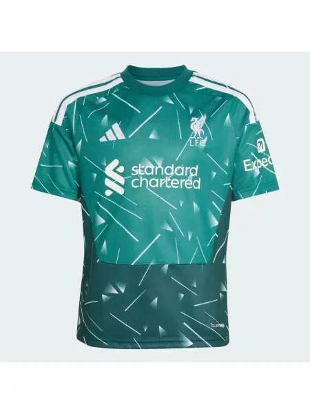 Koszulka bramkarska dla dzieci Liverpool FC zielona