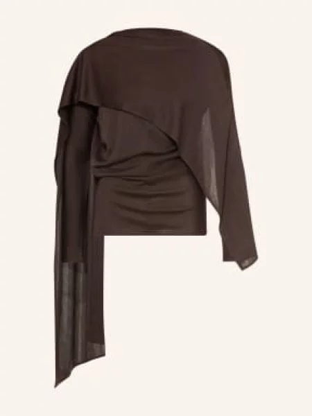 Boss Koszulka Z Długim Rękawem Ebiris braun